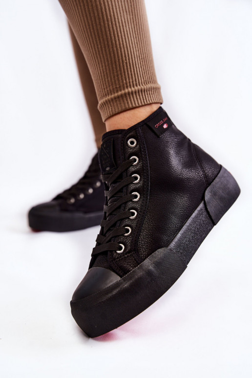 Zapatos casual con suela Cross Jeans KK2R4055C color negro