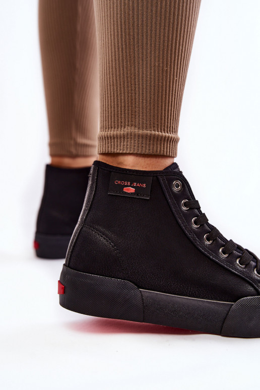 Zapatos casual con suela Cross Jeans KK2R4055C color negro