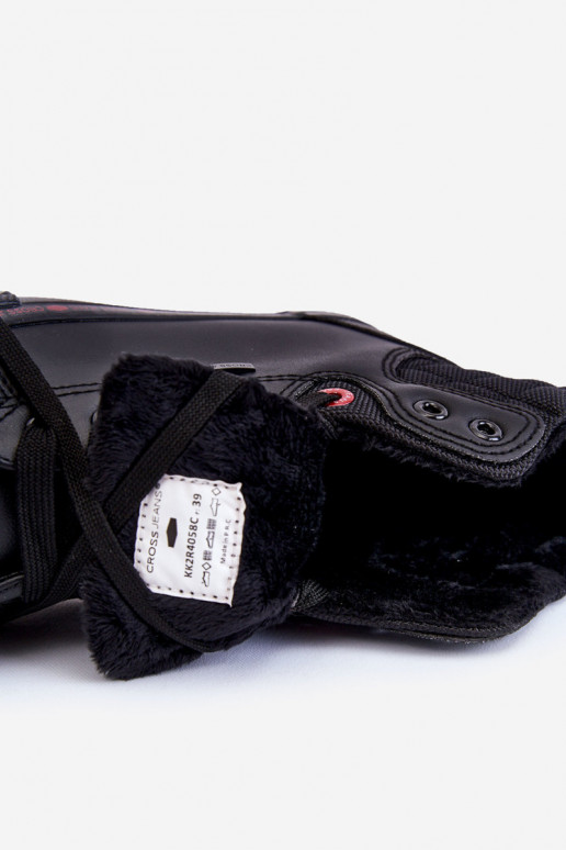 Zapatos casual con suela Cross Jeans KK2R4058C color negro Zapatos casual con suela Cross Jeans KK2R4058C color negro