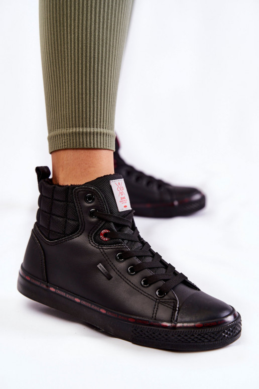 Zapatos casual con suela Cross Jeans KK2R4058C color negro Zapatos casual con suela Cross Jeans KK2R4058C color negro