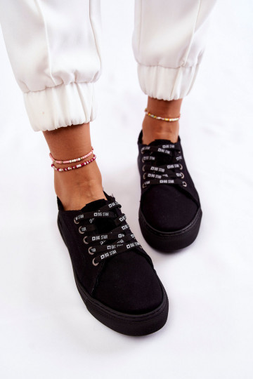 Zapatos Mujer Memory Foam System Big Star KK276001 negro 2