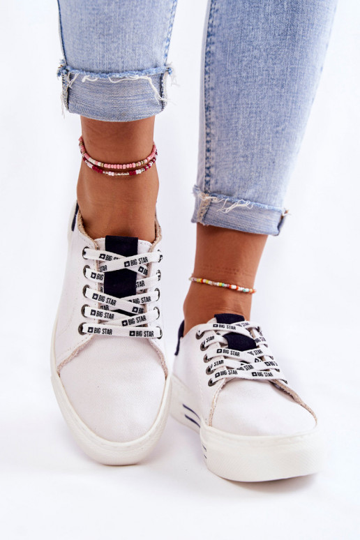 Zapatos Mujer Memory Foam System Big Star KK276002 color blanco