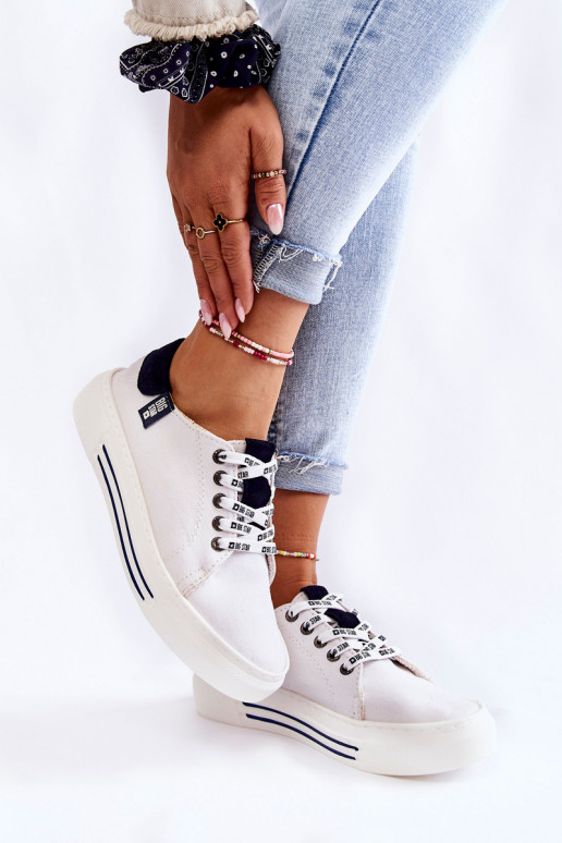 Zapatos Mujer Memory Foam System Big Star KK276002 color blanco