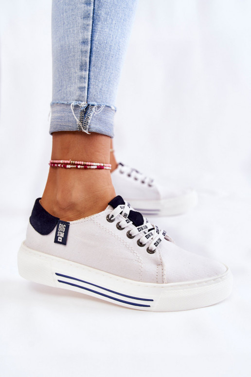 Zapatos Mujer Memory Foam System Big Star KK276002 color blanco