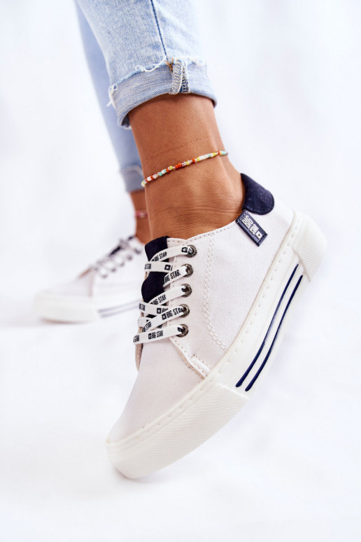 Zapatos Mujer Memory Foam System Big Star KK276002 color blanco