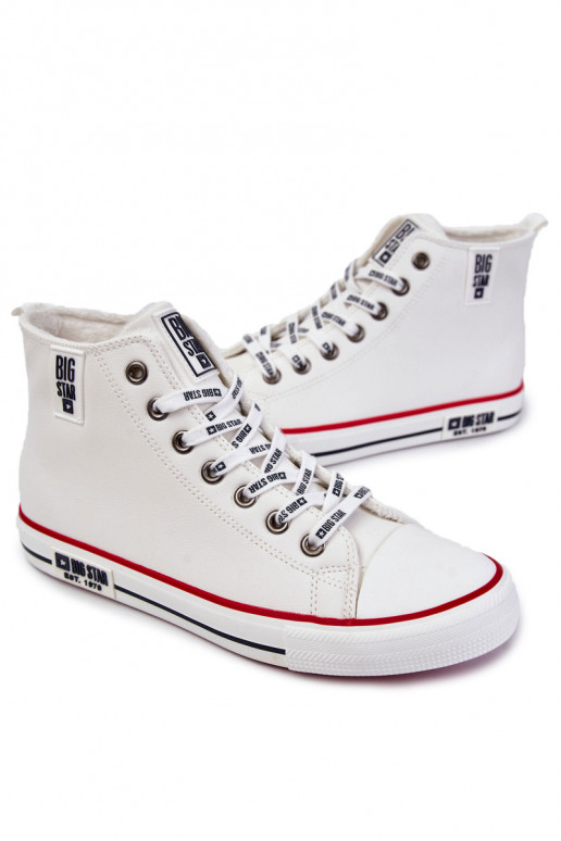 zapatos de ocio calentados Big Star KK174345 color blanco