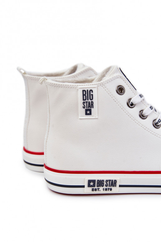 zapatos de ocio calentados Big Star KK174345 color blanco