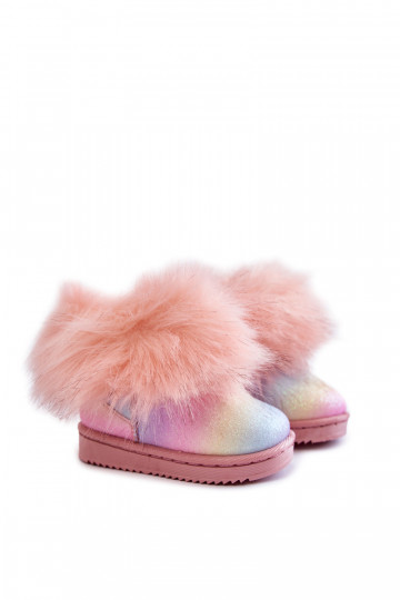 Botas de nieve infantiles con pelo en varios colores Ariana 2