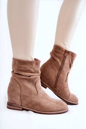 Botas de ante beige Finney