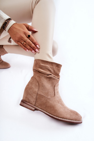 Botas de ante beige Finney 2