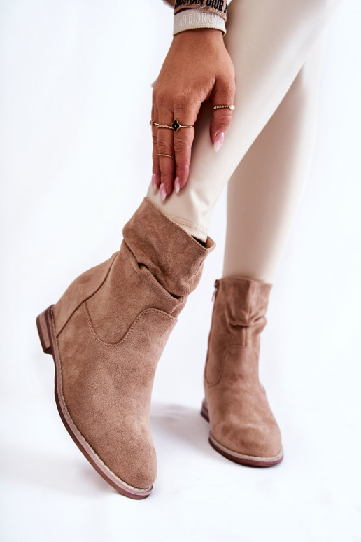 Botas de ante beige Finney