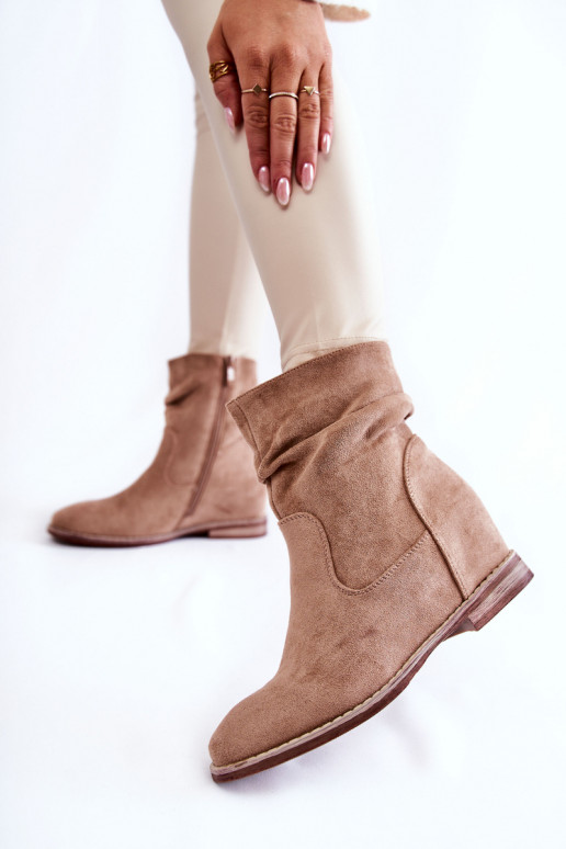 Botas de ante beige Finney