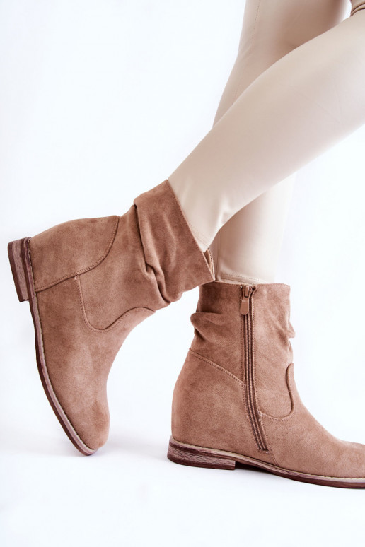 Botas de ante beige Finney