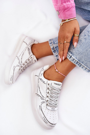 zapatillas deportivas en color blanco Solveig 2