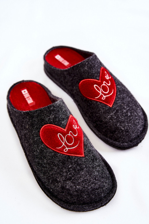 Zapatillas Big Star KK276019 Negro y rojo