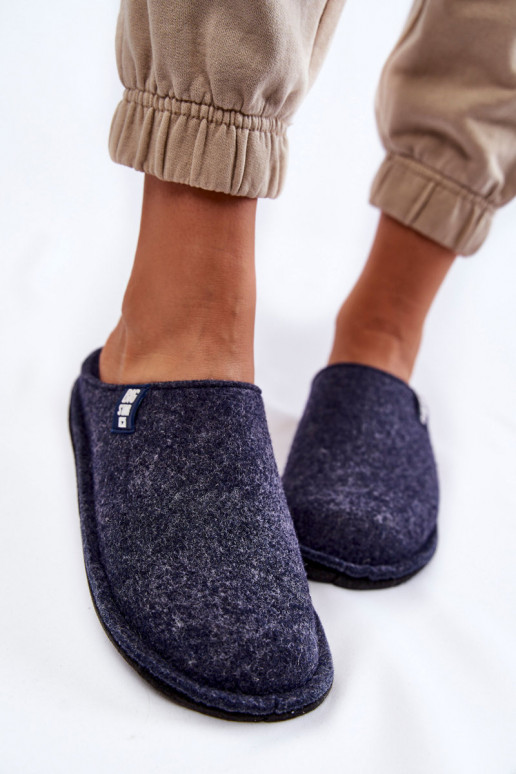 Zapatillas modelo clásico Big Star KK276013 azul oscuro