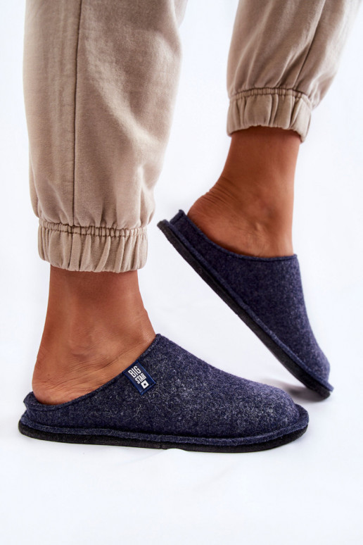 Zapatillas modelo clásico Big Star KK276013 azul oscuro