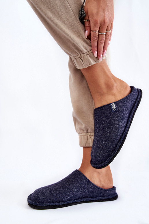 Zapatillas modelo clásico Big Star KK276013 azul oscuro