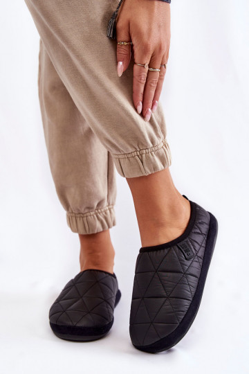 Pantuflas sin cordones Big Star KK274606 negro 2