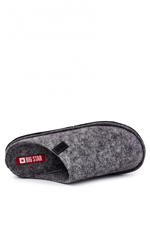 Zapatillas de hombre clásicas Big Star KK176001 color gris