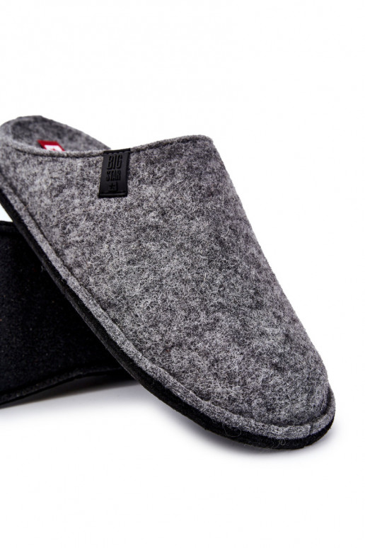 Zapatillas de hombre clásicas Big Star KK176001 color gris Zapatillas de hombre clásicas Big Star KK176001 color gris