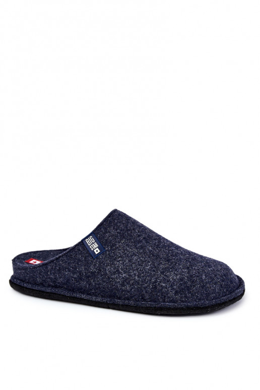 Zapatillas de hombre clásicas Big Star KK176004 azul oscuro