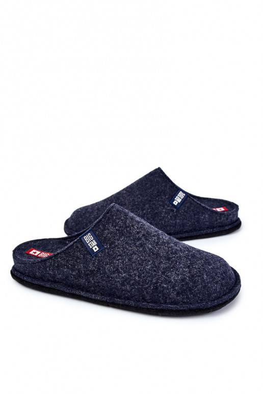 Zapatillas de hombre clásicas Big Star KK176004 azul oscuro
