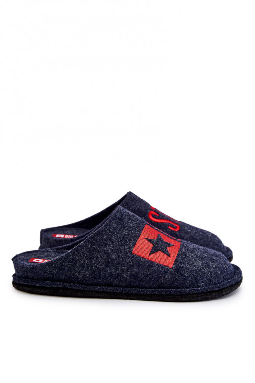 Zapatillas de hombre clásicas Big Star KK176002 azul oscuro