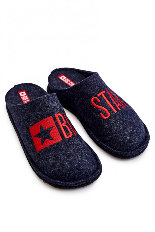 Zapatillas de hombre clásicas Big Star KK176002 azul oscuro