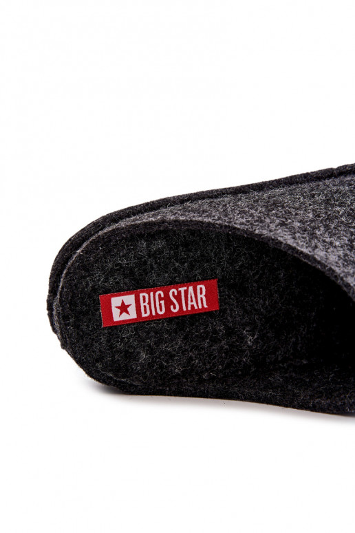 Zapatillas de hombre clásicas Big Star KK176003 negro