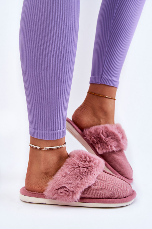 Pantuflas calentitas con pelo Franco.