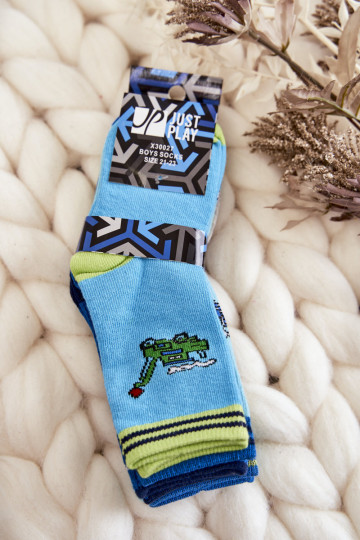 Calcetines infantiles de algodón con estampados 5 uds. Colores diferentes