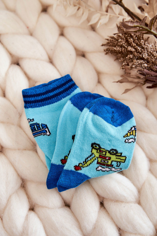 Calcetines infantiles de algodón con estampados 5 uds. Colores diferentes
