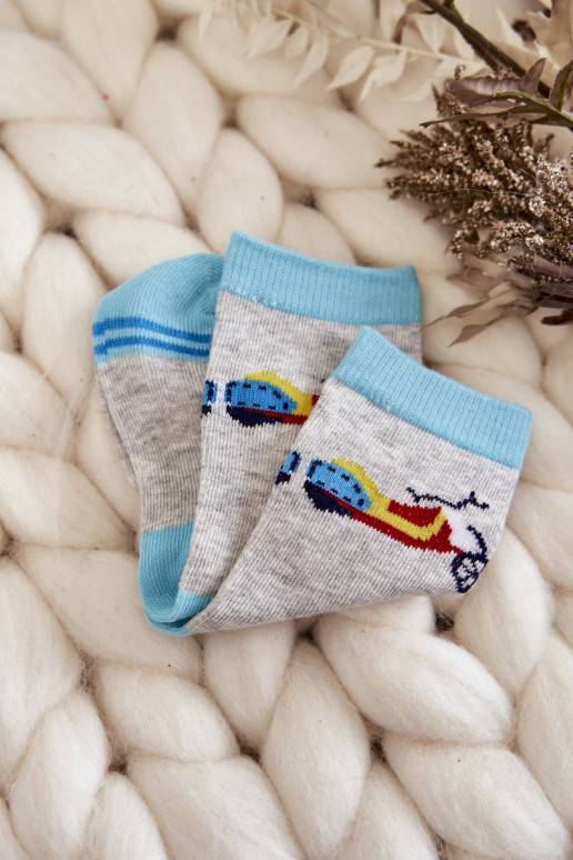 Calcetines infantiles de algodón con estampados 5 uds. Colores diferentes