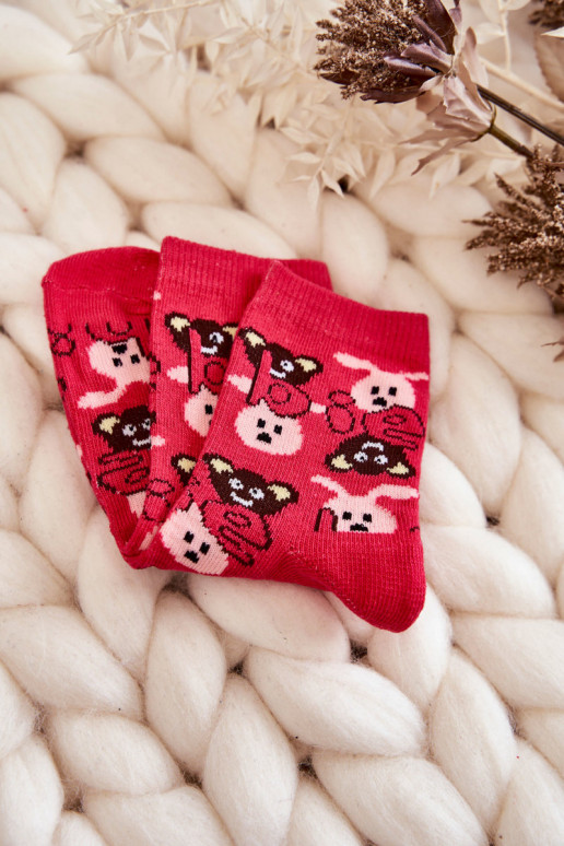 Calcetines estampados exclusivos 5uds. Colores diferentes