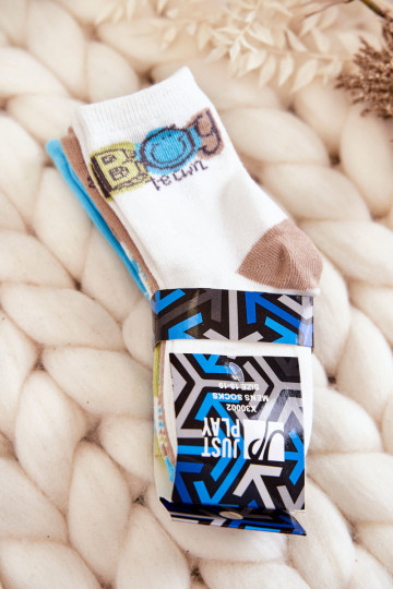 Calcetines infantiles de algodón con estampados 5 uds. Colores diferentes