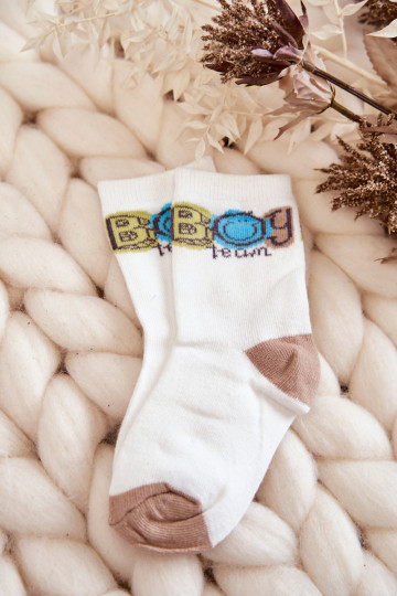 Calcetines infantiles de algodón con estampados 5 uds. Colores diferentes 2