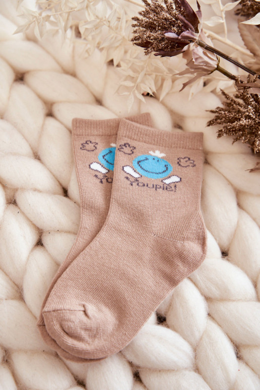 Calcetines infantiles de algodón con estampados 5 uds. Colores diferentes Calcetines infantiles de algodón con estampados 5 uds. Colores diferentes