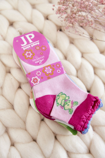 Calcetines exclusivos con conejitos 5uds. Colores diferentes