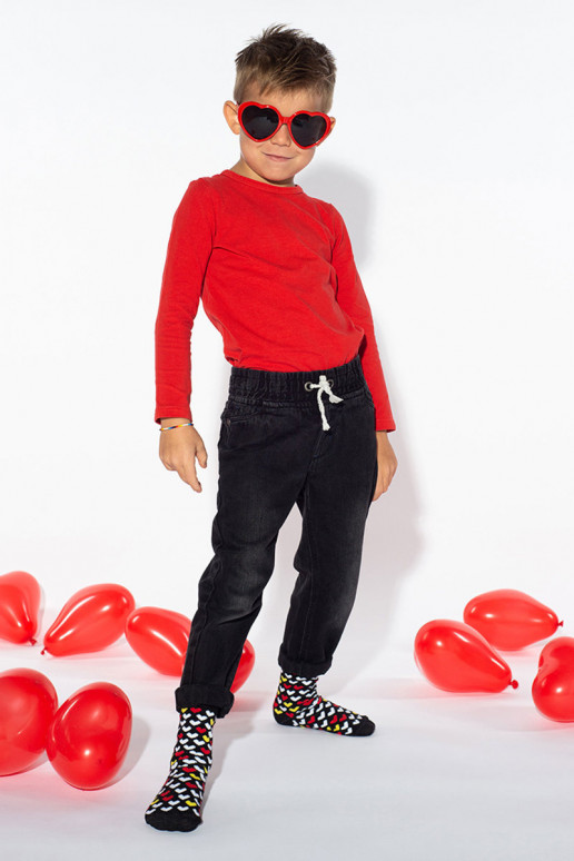 Un par de calcetines de colores. Un par de calcetines de colores.