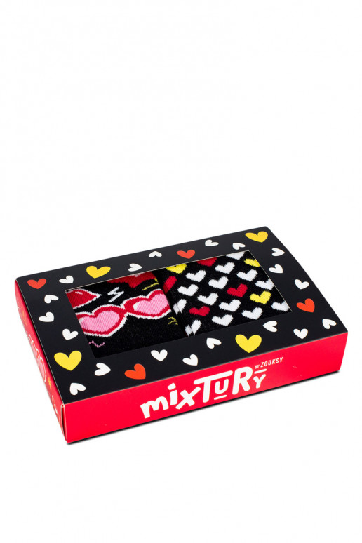 Un par de calcetines de colores. Un par de calcetines de colores.