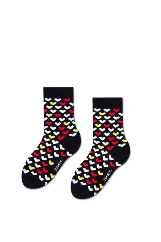 Un par de calcetines de colores.