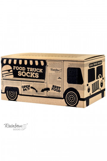 Juego de calcetines Food Truck Socks Box 3 pares