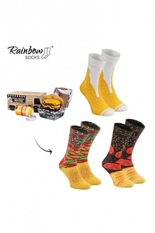 Juego de calcetines Food Truck Socks Box 3 pares