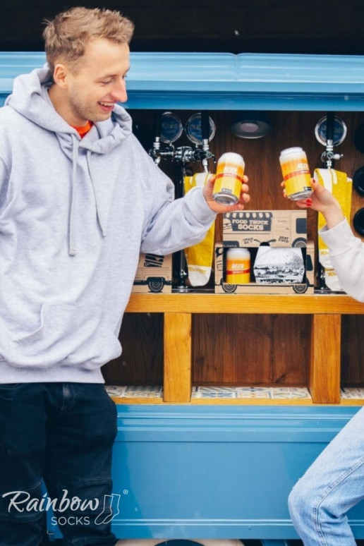 Juego de calcetines Food Truck Socks Box 3 pares Juego de calcetines Food Truck Socks Box 3 pares