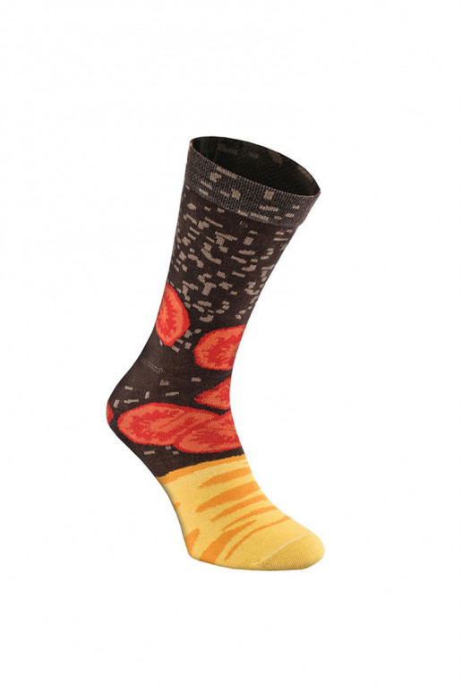 4 pares de calcetines de colores en una caja. 4 pares de calcetines de colores en una caja.