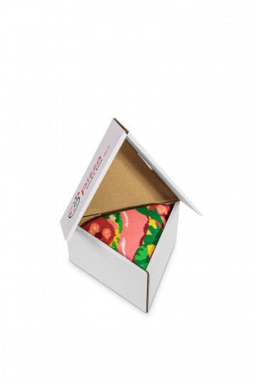 Calcetines de colores en caja 1 par Pizza