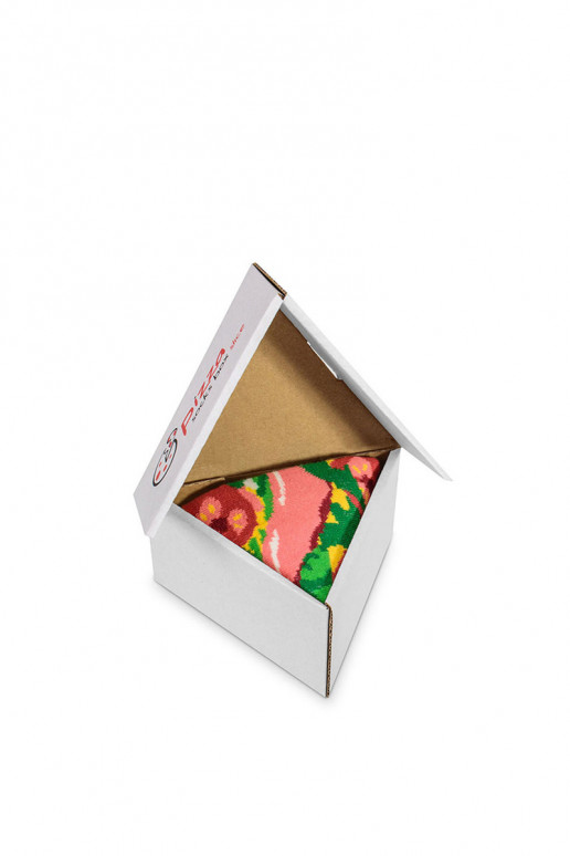Calcetines de colores en caja 1 par Pizza