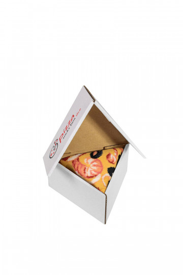 Calcetines de colores en caja 1 par Pizza