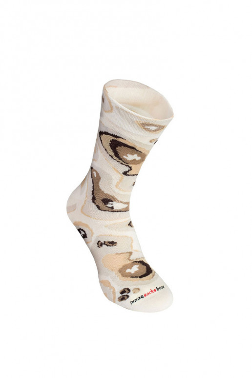 Calcetines de colores en caja Pizza 4 pares